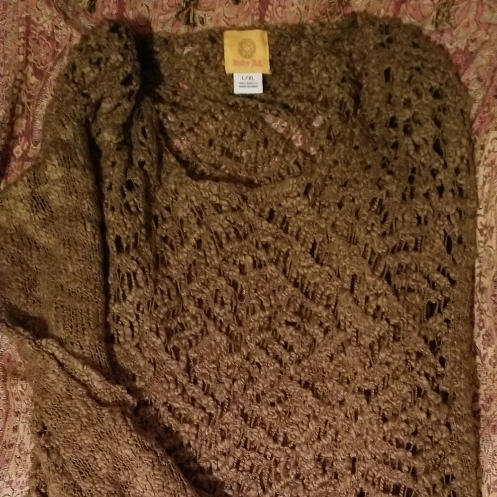 Brown Sweater Pullover